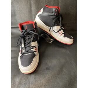 Size 9 Nike Air Jordan 1 Flight 2013 Men's White Black Red 372704-034 Basketball